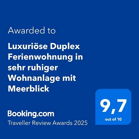 Apartment Luxurioese Duplex In Sehr Ruhiger Wohnanlage Mit Meerblick